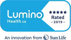 lumino health five star provider badge